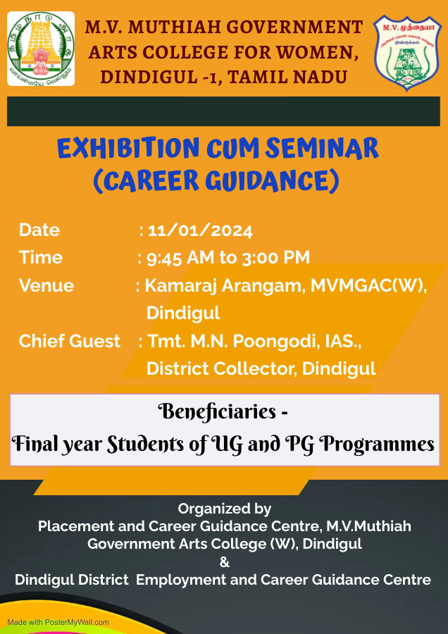 Exhibition Cum Seminar - Career Guidance