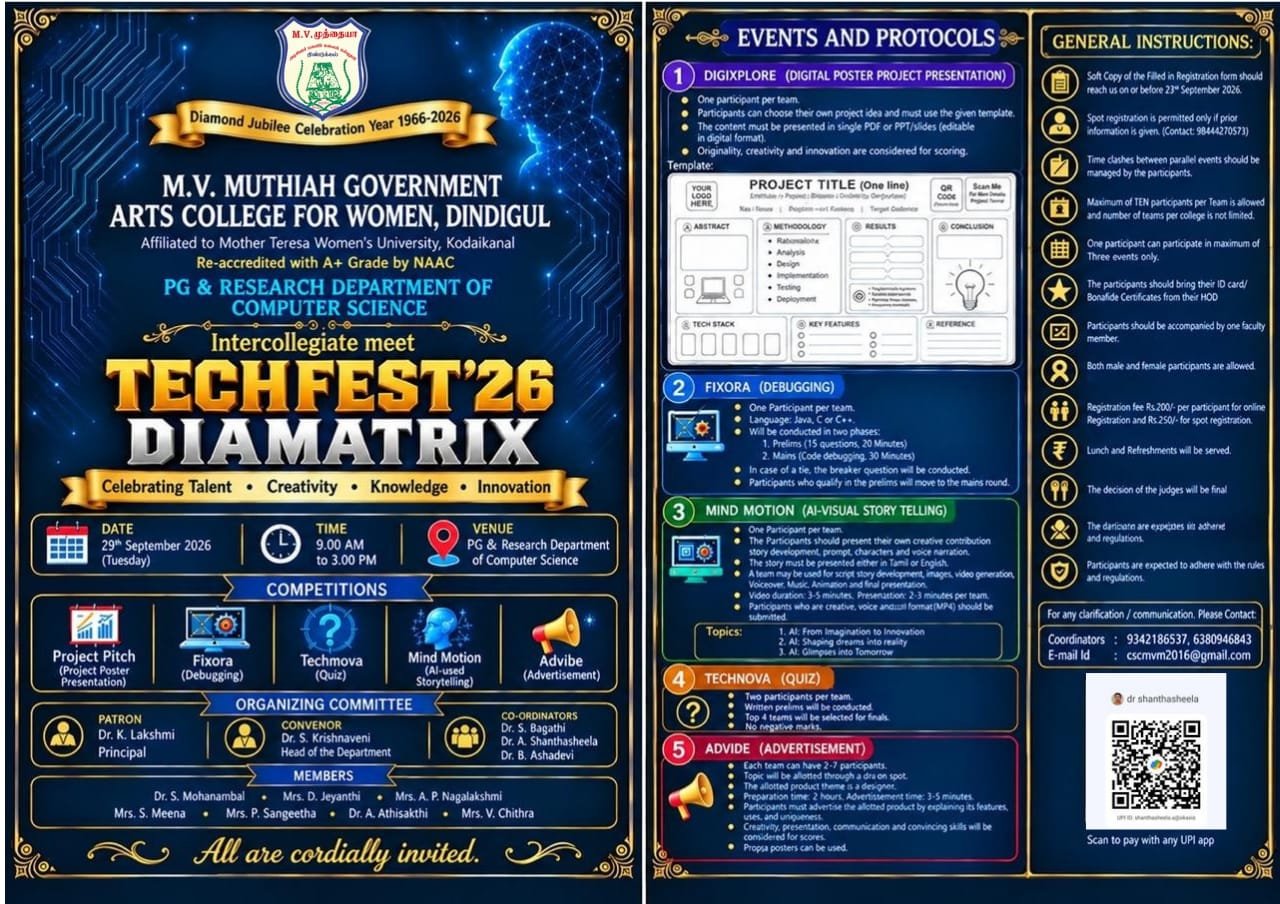 Techfest 26 Diamatrix