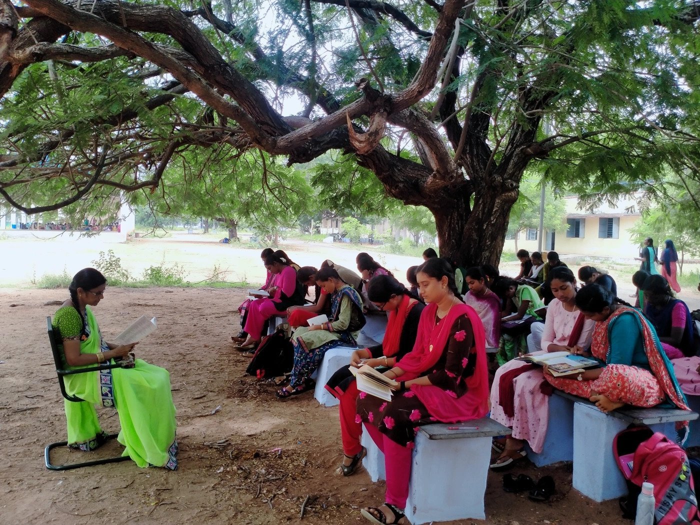 MVM READS – A Mass Reading Programme, Reading in Nature